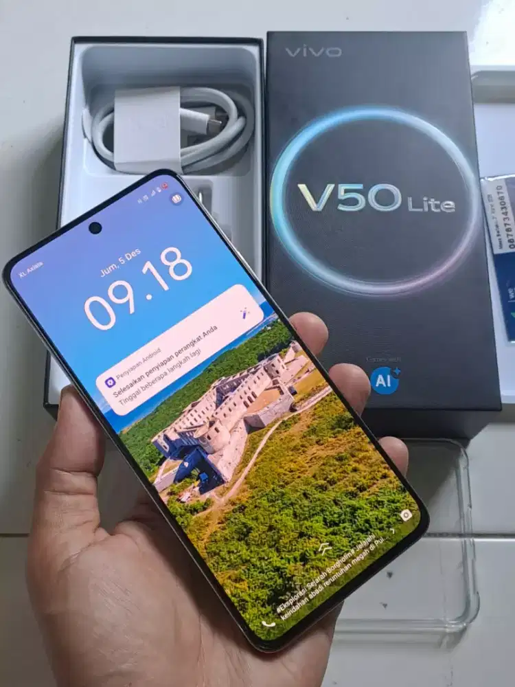 Vivo V50 lite 8+8/256GB 4G fullset Original