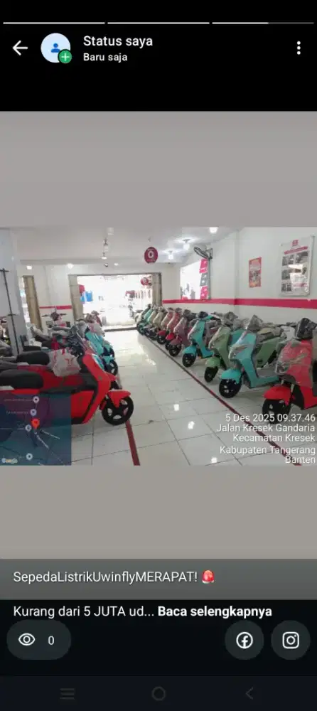 Sepeda listrik baruuuu