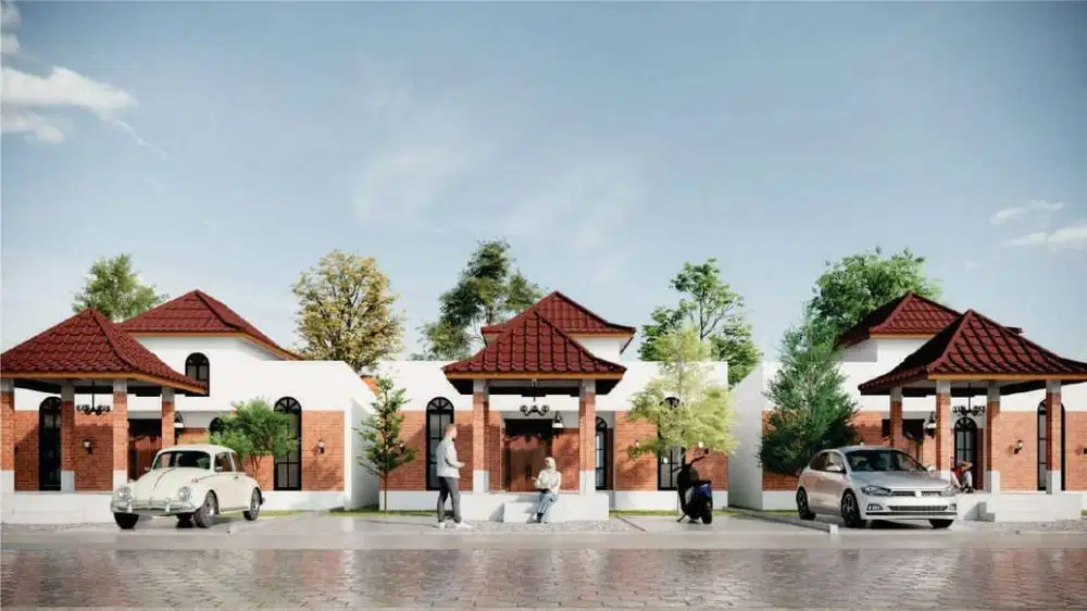 Rumah Heritage dengan Kolam Renang Cuma 400 Jt-an di Prambanan