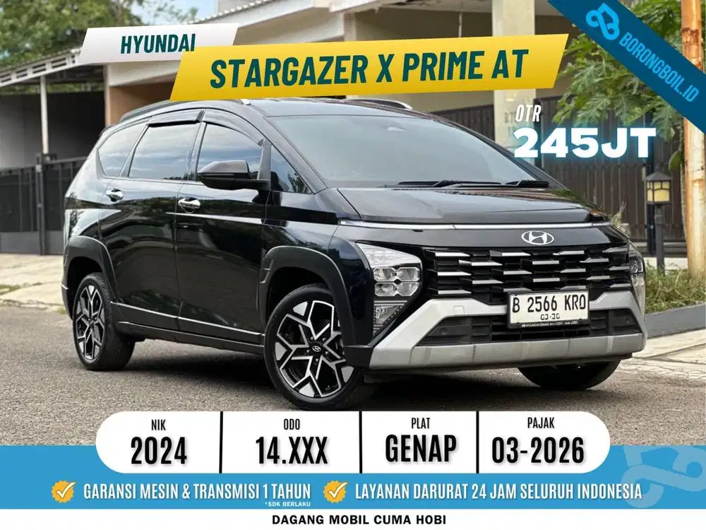 Stargazer X Prime AT 2024/2025 Hitam Metalik