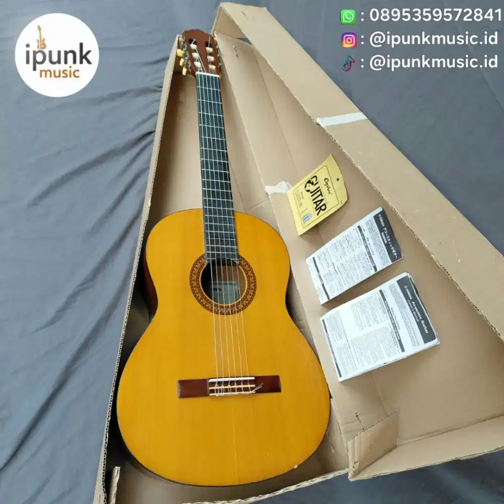 Yamaha C315 Original Gitar Klasik bonus Senar baru Nylon