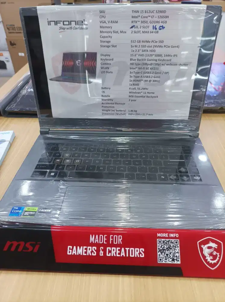 Cicilan Laptop MSI Thin 15