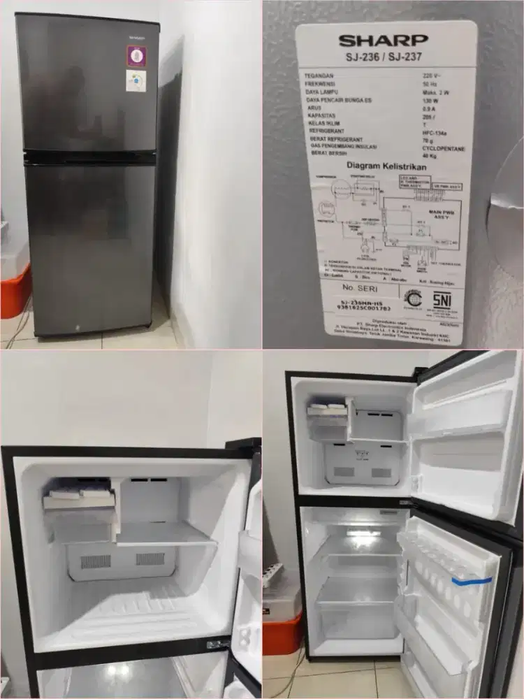 Sharp Kulkas SJ-236/SJ-237