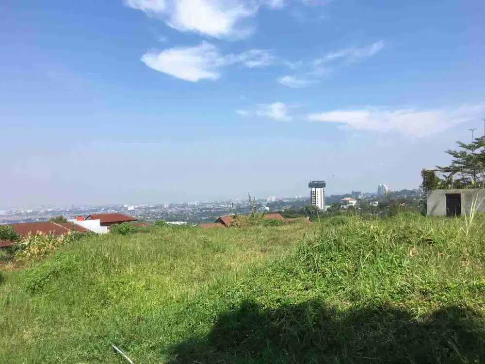 kavling resort dago pakar GOLF Hoek View cantik