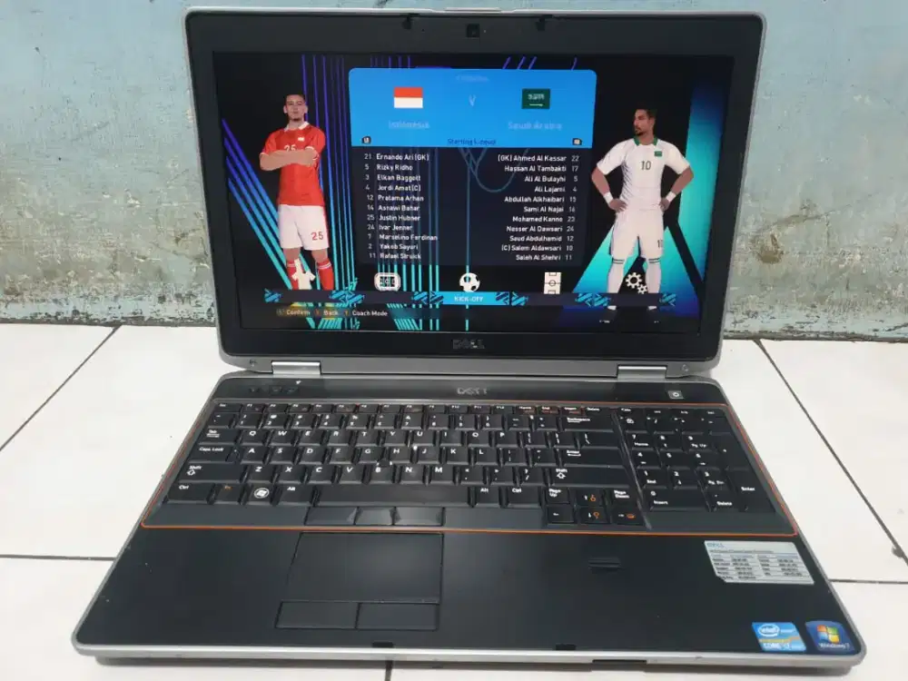 Dell Core i7 Vga Nvidia Ram8gb Ssd128gb Layar 15,6 Siap Pakai