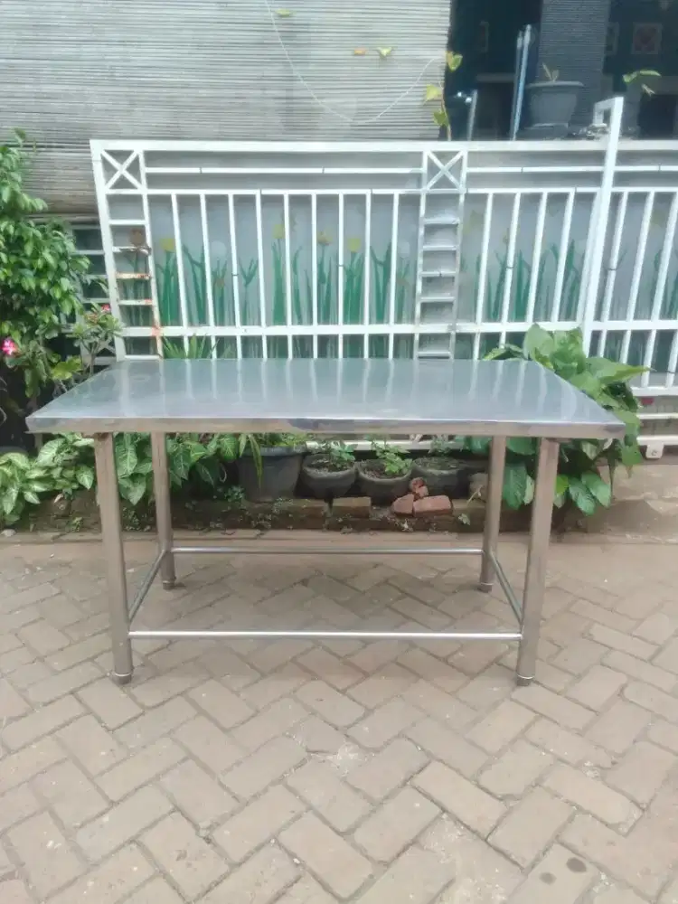 Meja 1susun ukuran 150x70x85