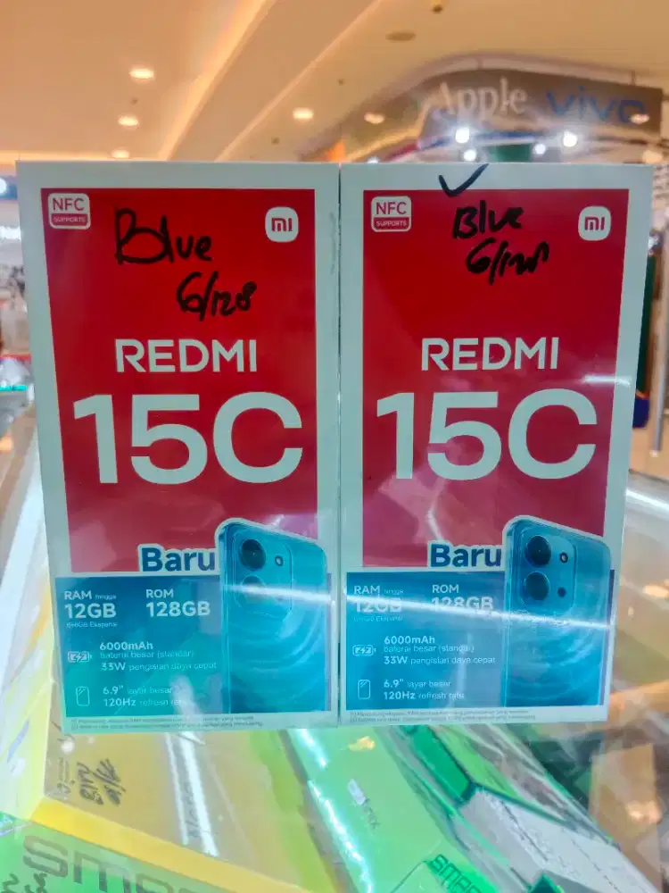 xiaomi Redmi 15C 6/128 Baru Garansi Resmi 1Tahun