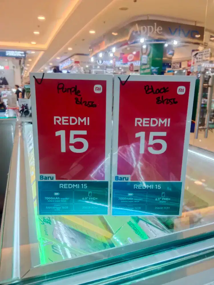 xiaomi Redmi 15C 8/256 Baru , Garansi Resmi 1 Tahun