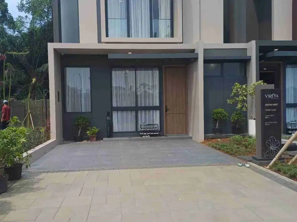 DIJUAL RUMAH BARU BSD SIAP HUNI
