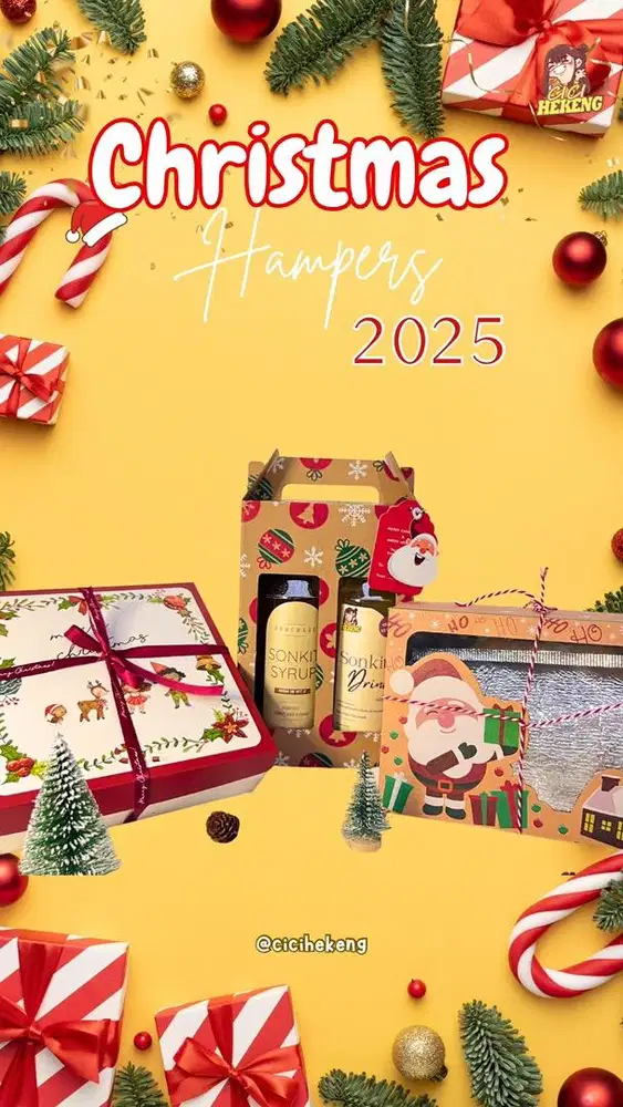 Jual Hampers Christmas 2025 by @cicihekeng
