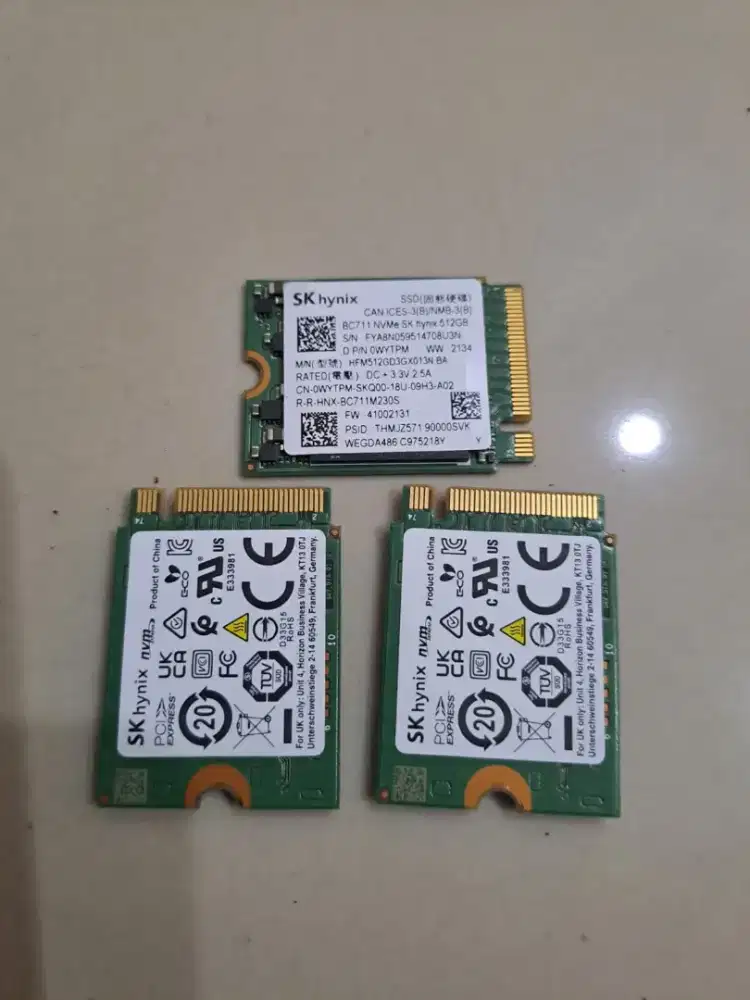 Ssd 512gb pcie 2230 SK Hynix