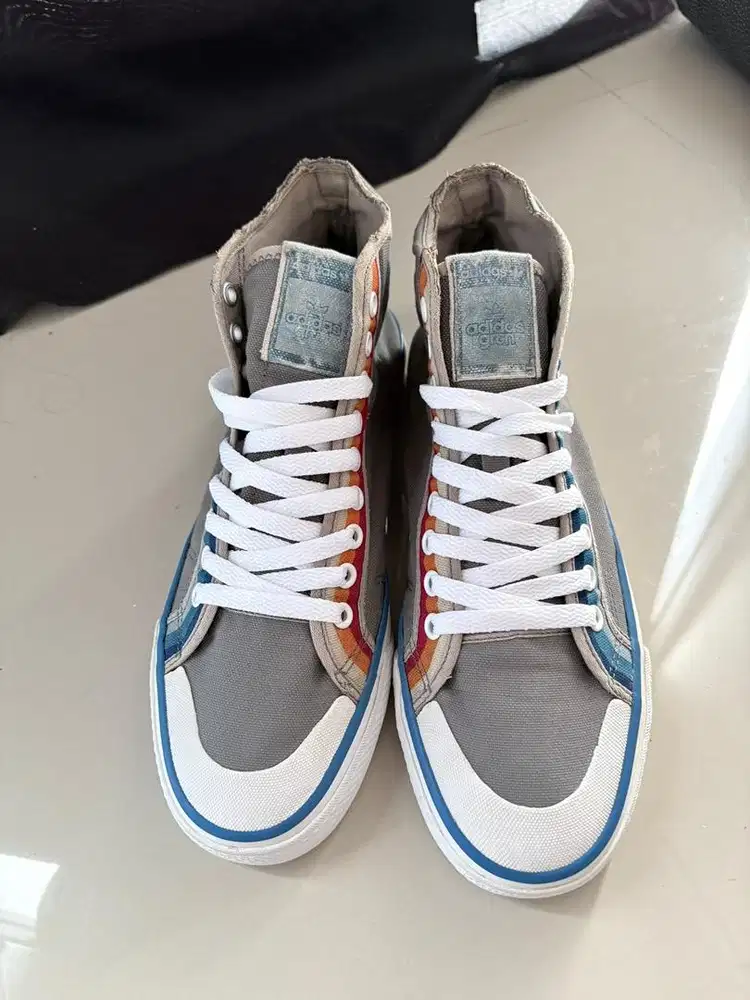 Adidas nizza high grey size 44 ori Authentic limited edition
