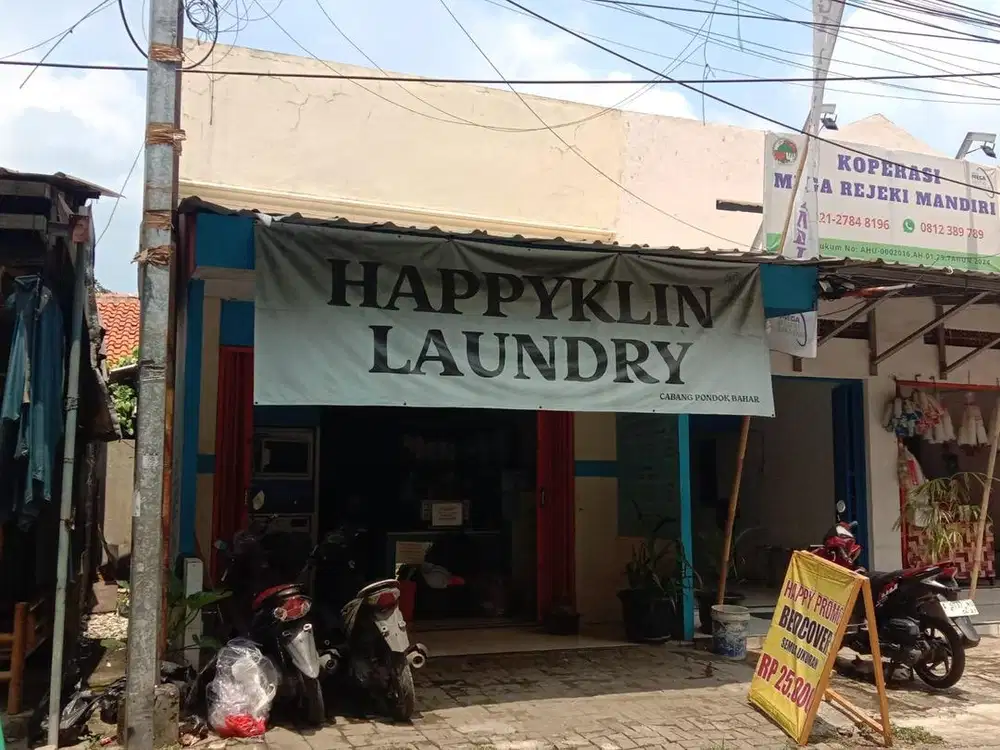 Over Usaha Laundry Berjalan