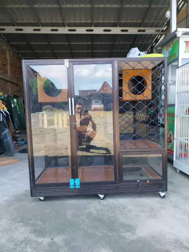 Kandang Kucing Aluminium