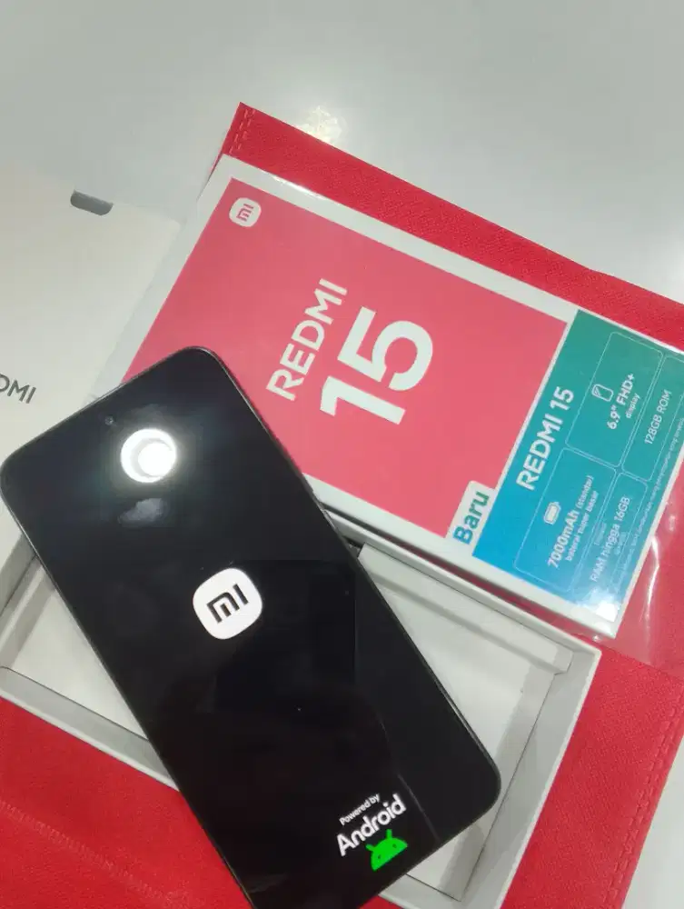 Jual hp terbaru redmi 15 baterai besar 7000 mha
