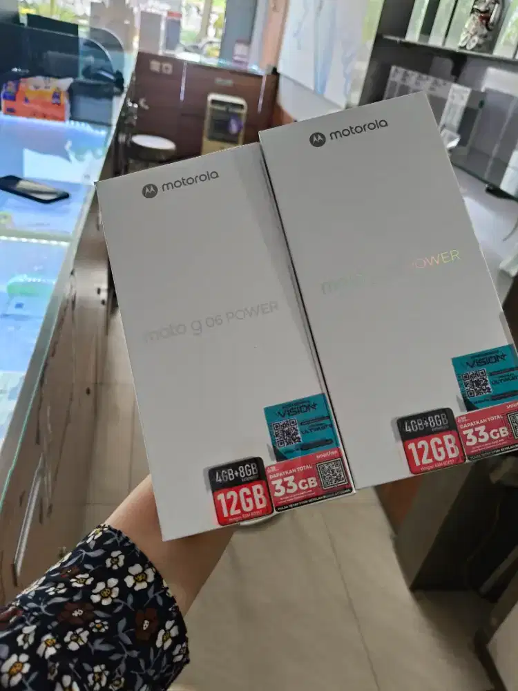 Motorola g06 128 gb BARU SEGEL