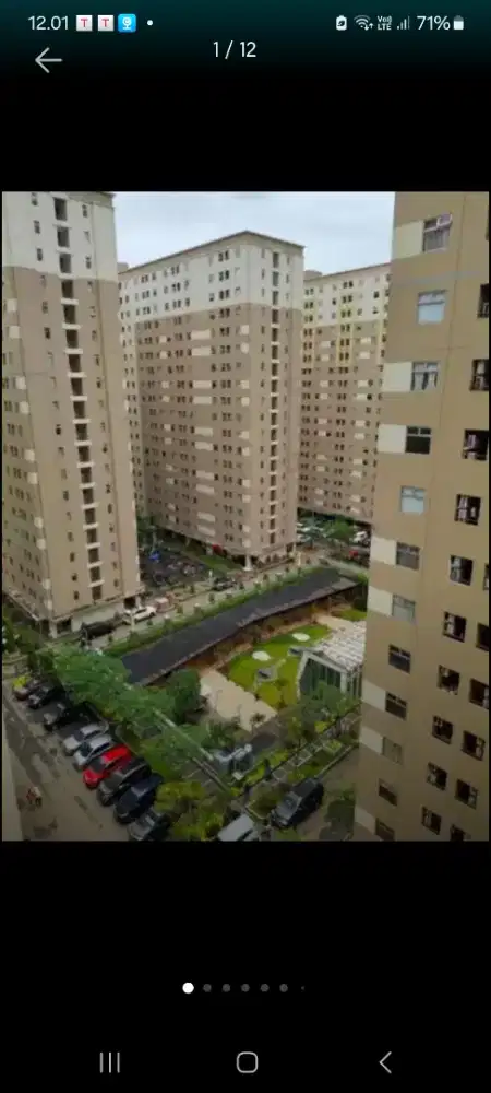 Disewakan Apartemen Kalibata City Residence/2BR/FF/Tahunan/Bulanan