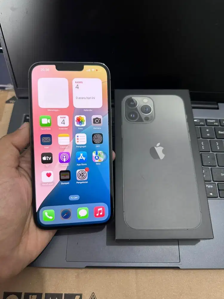 Iphone 13 Promax 512 GB IBOX Fullset mulus seperti baru