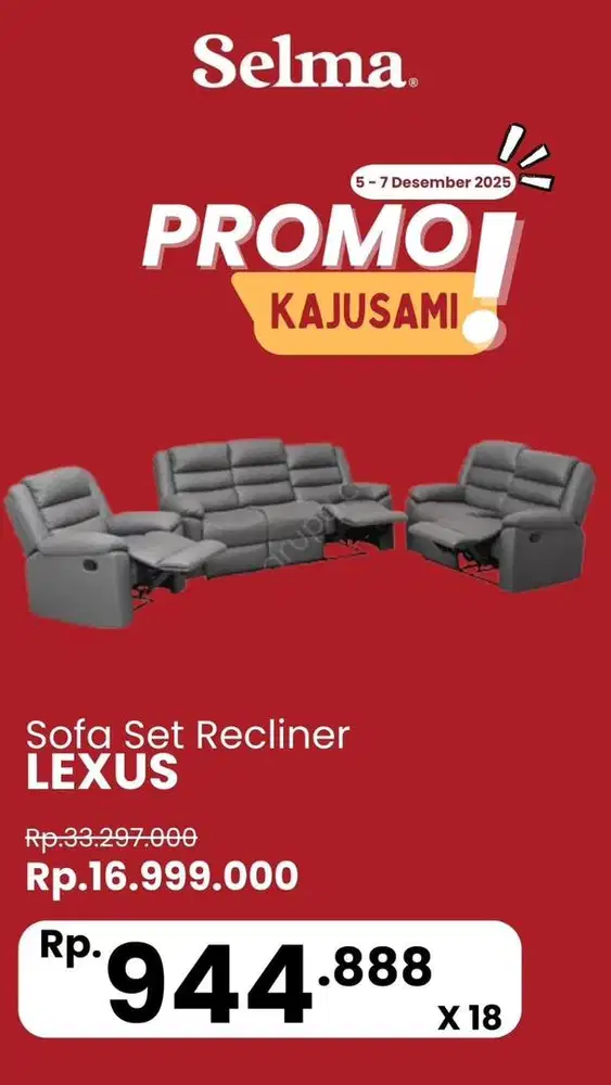Sofa Set Recliner