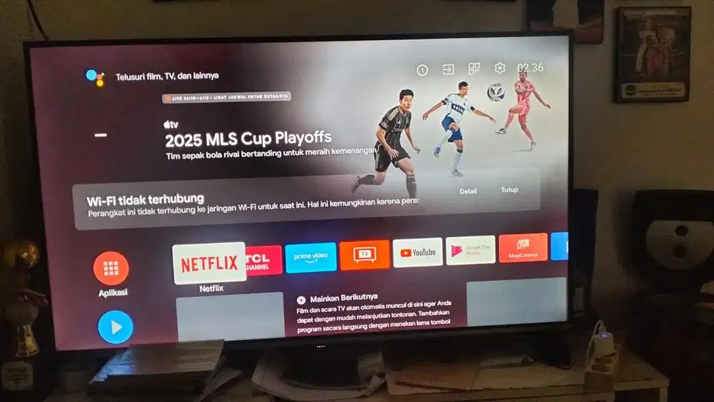 Tv android TCL 58 inch