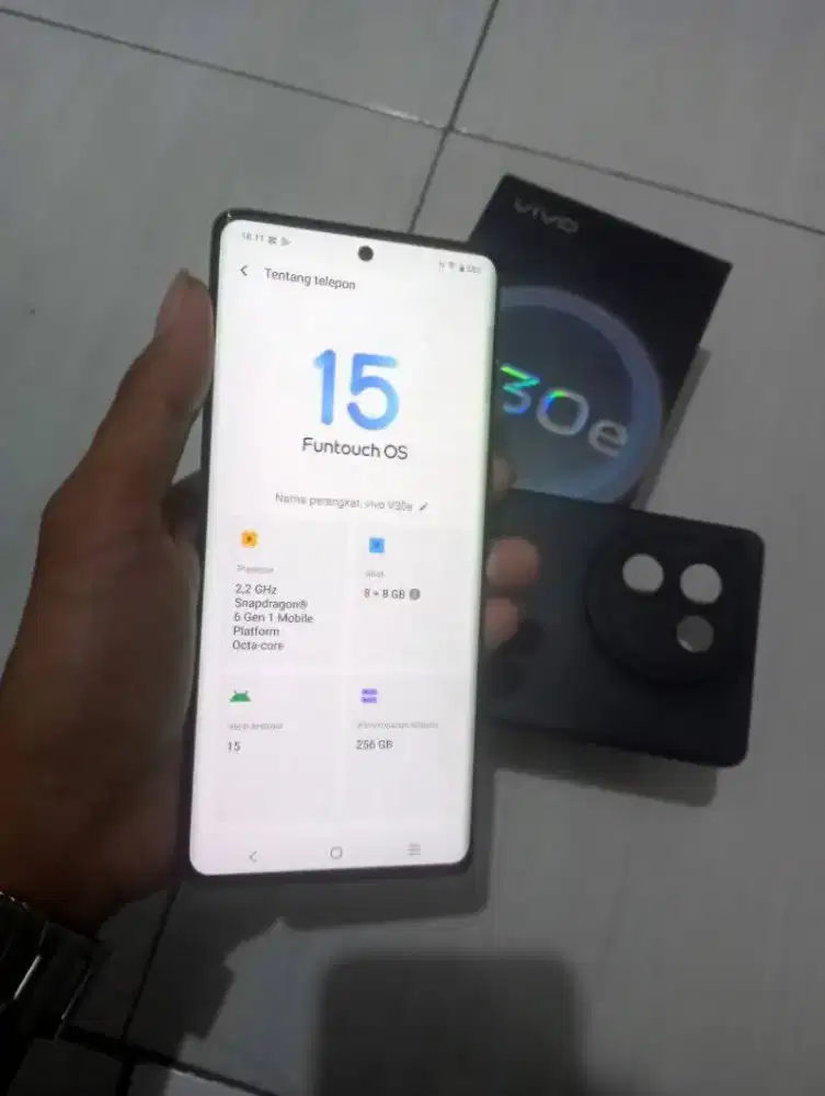 Bisa tuker tambah, vivo v30e 5g 8/256