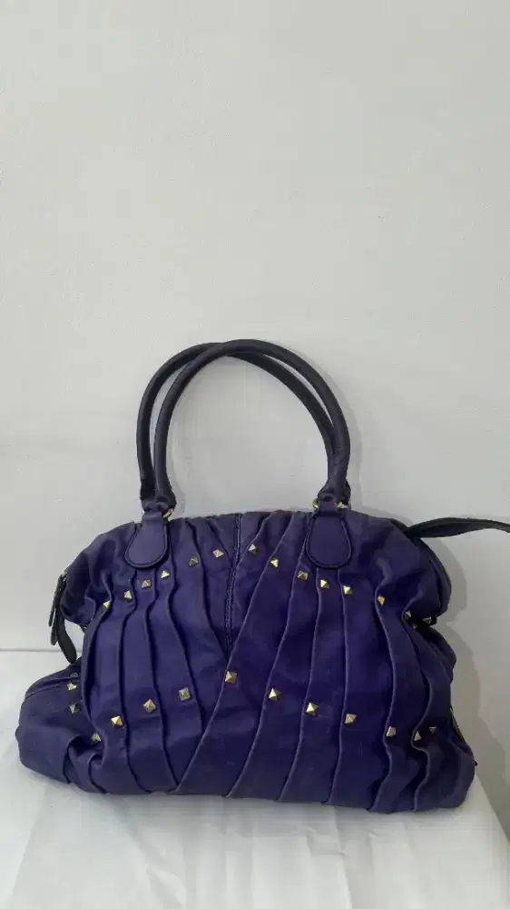 Preloved Tas wanita warna Purple