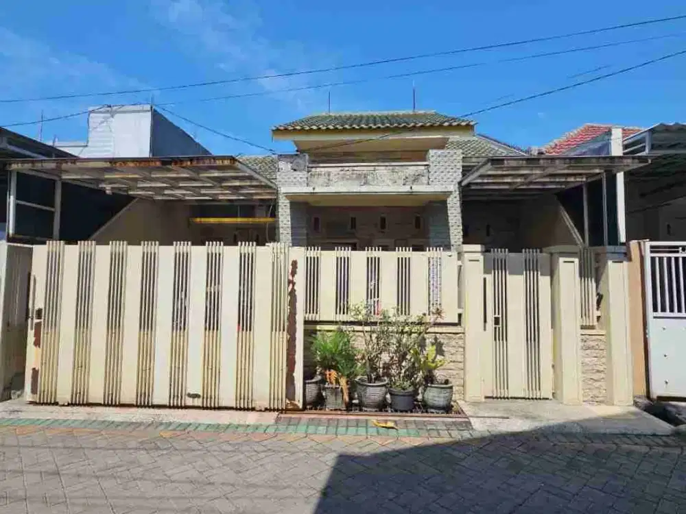 Dijual via lelang rumah di Medokan Sawah Rungkut Surabaya timur