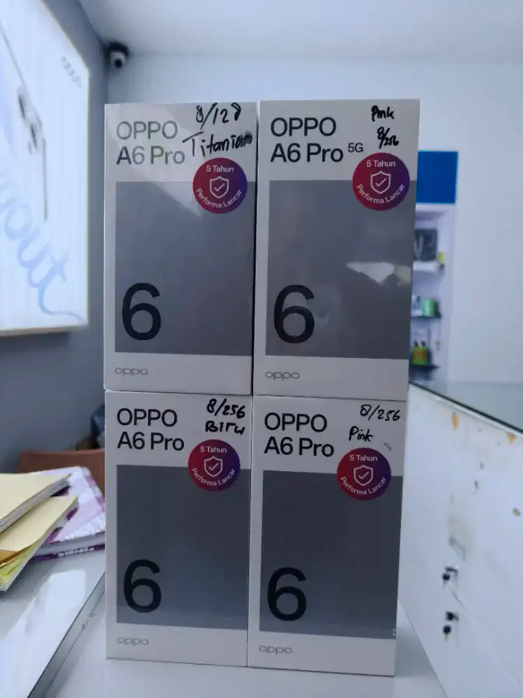 Promo New OPPO A6 Pro 8+8GB/256GB Segel Resmi 100,%