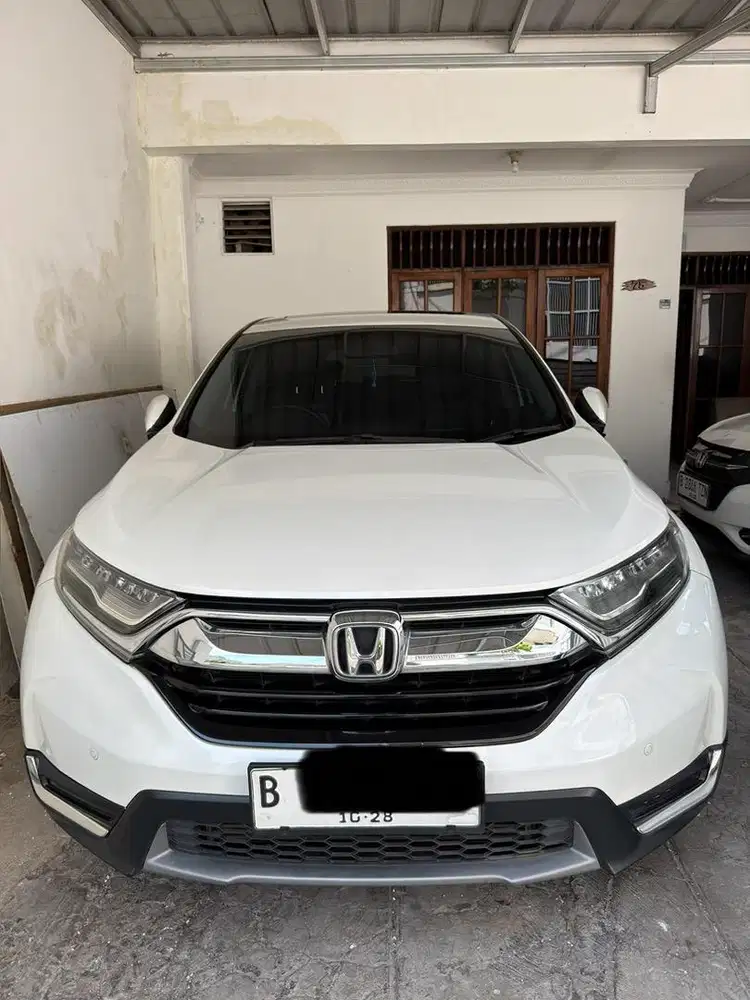 Honda CR-V CRV 1.5 Turbo Prestige Putih Mulus Pajak Panjang Low KM