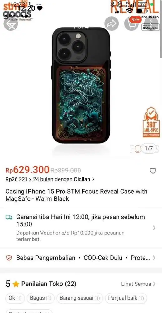 Casing Iphone 15 promax STM Goods magsafe