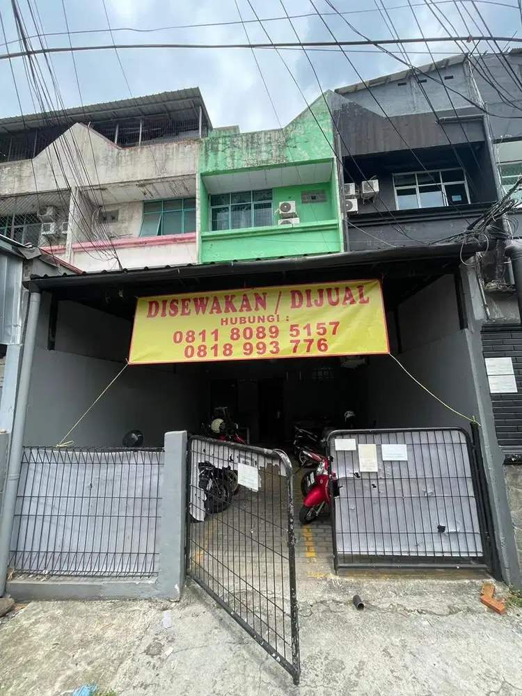 Jual/Disewakan Ruko3,5 Lantai - Sentra Nialaga Kalimalang
