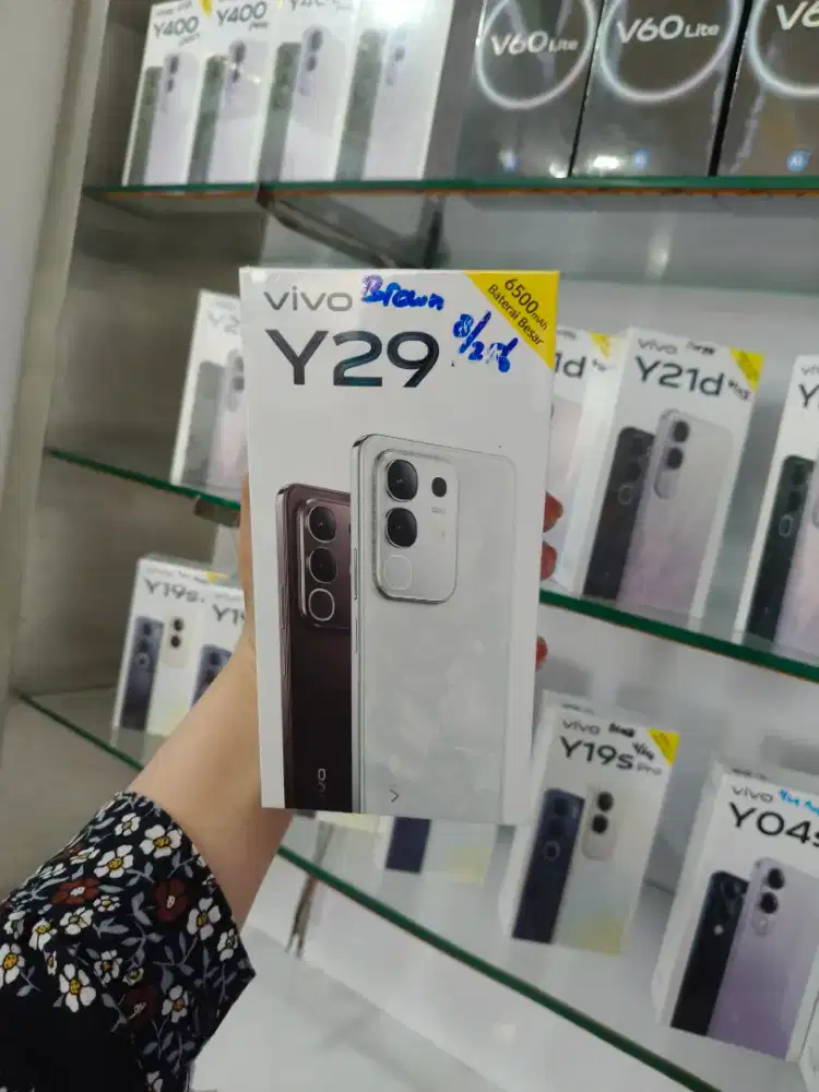 VIVO Y29 ram 8/256 BARU SEGEL GARANSI RESMI