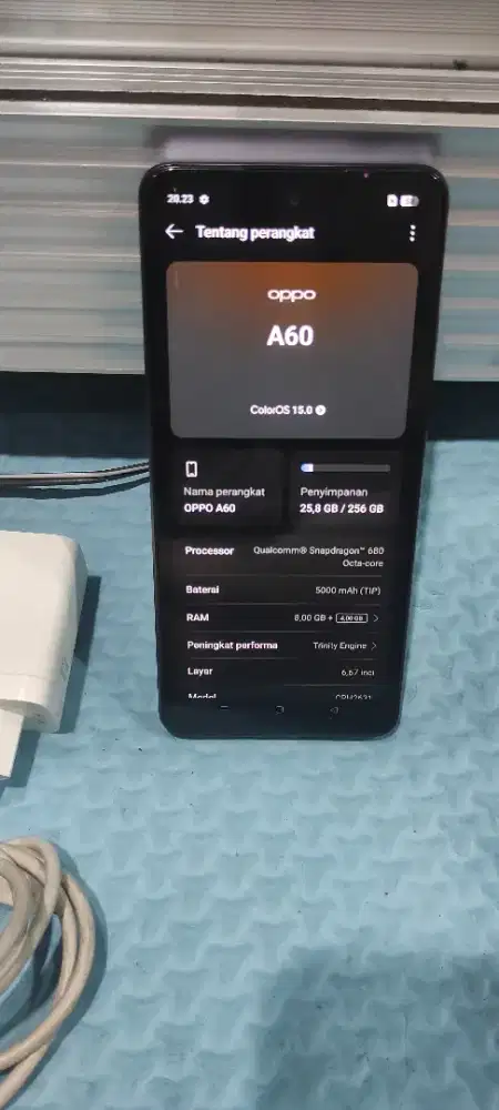 OPPO A60 NFC RAM 8/255 RESMI OPPO