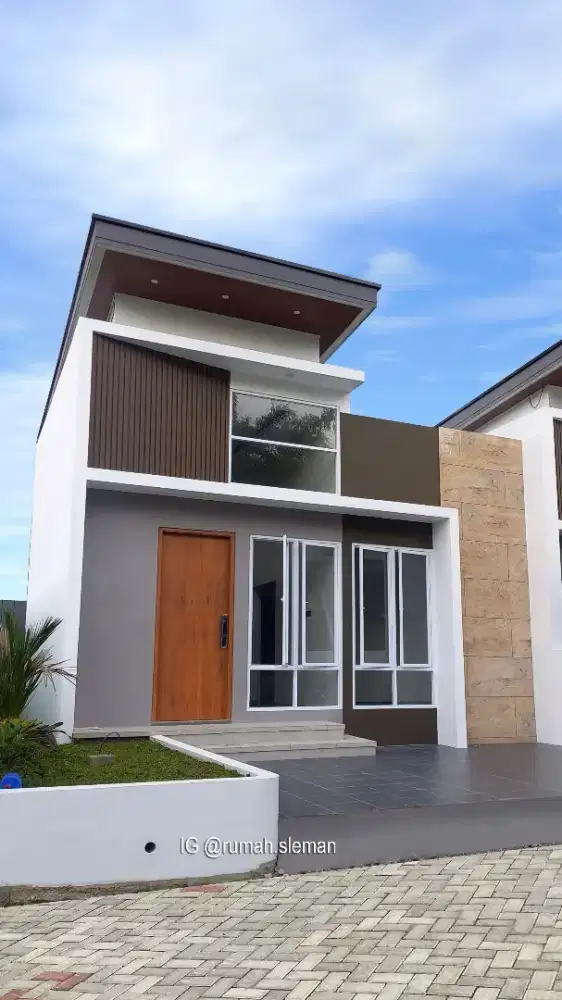 Rumah Modern Minimalis Jalan Kaliurang 8 menit UII Jogja Perumahan