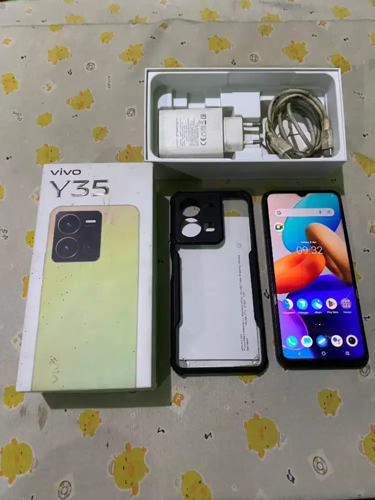 Vivo y35 ram 8/128 fulset