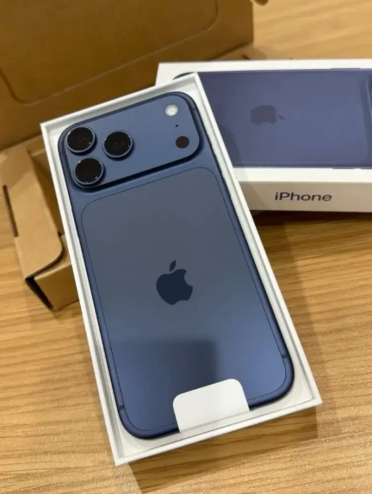 New Iphone 17 ProMax 256 DeepBlue Garansi Resmi