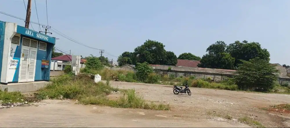 Dijual Lahan di Jalan Marsian Legok Tangerang, Masuk Kontainer