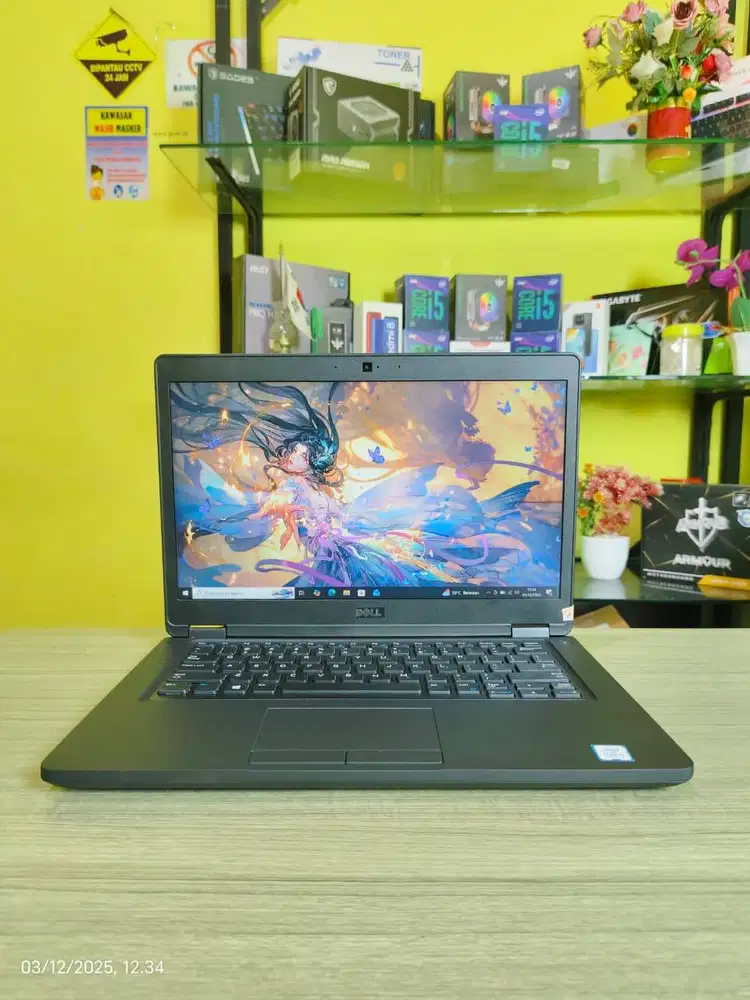 Laptop dell latitude e5480 ram 8gb ssd 256gb vga 2gb