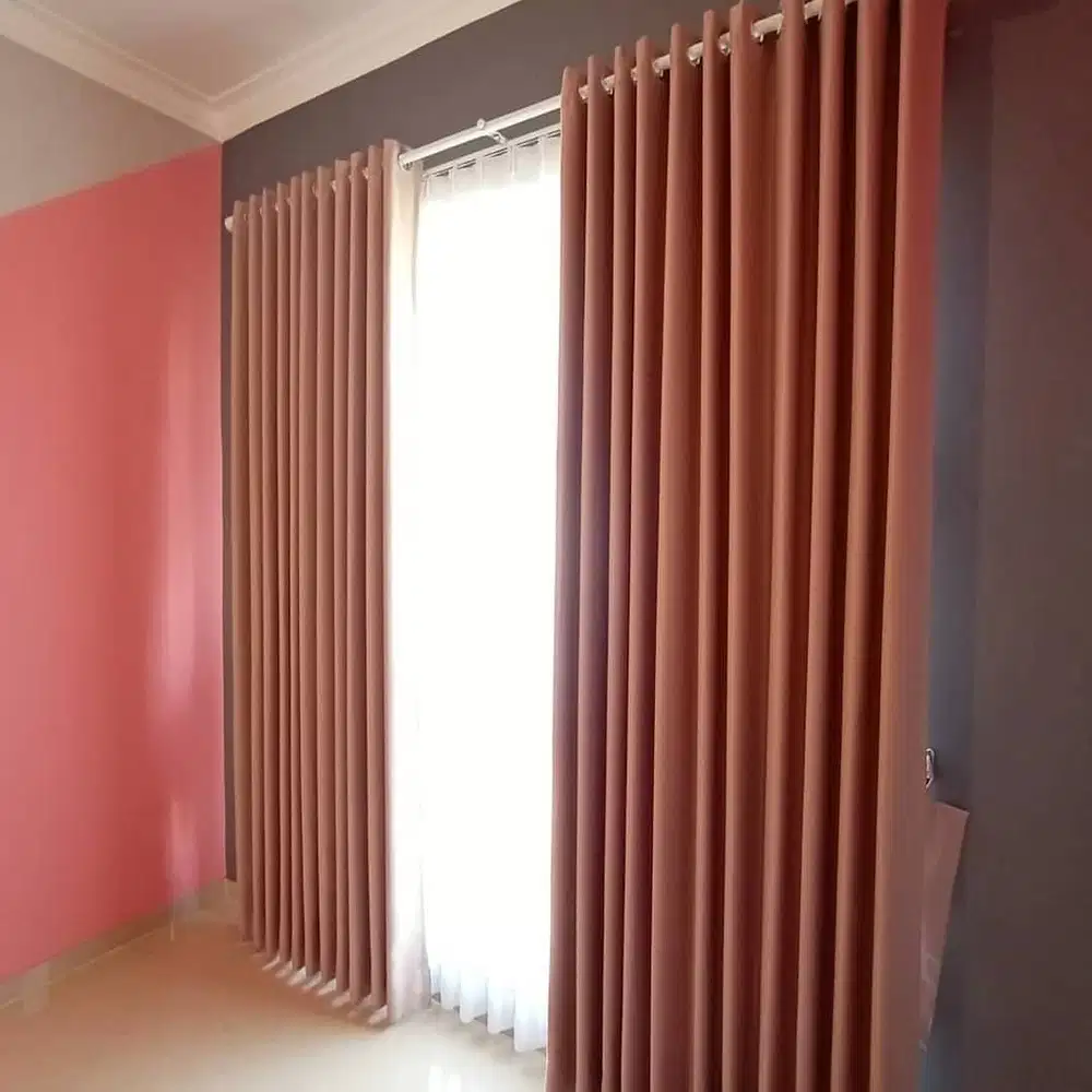 Termewah Tirai Gorden Jendela Gordyn Mewah Hordeng Model Terbaru Murah