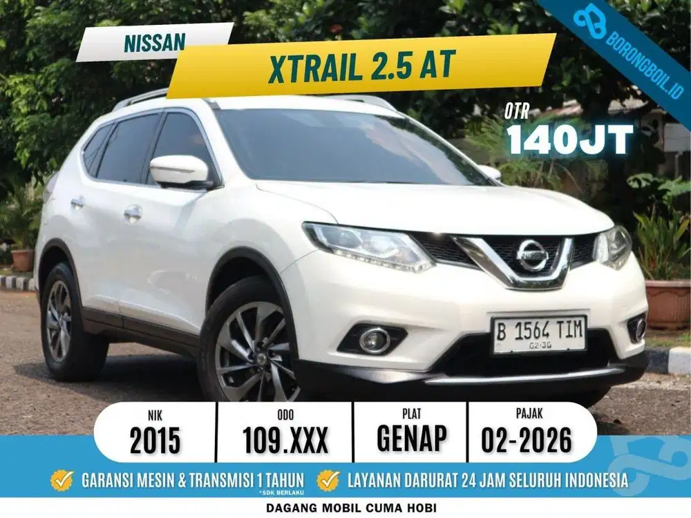 Nissan Xtrail 2.5 AT 2015 Putih