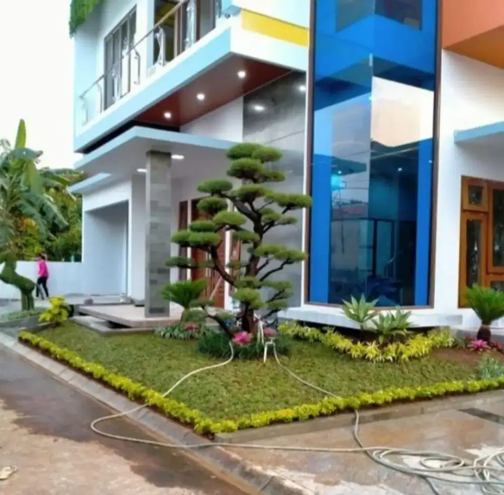 Menerima pembuatan taman