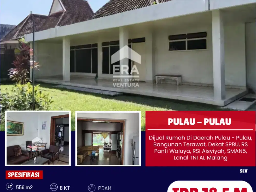 Rumah Di Daerah Pulau - Pulau, Bangunan Terawat, Dekat RKZ