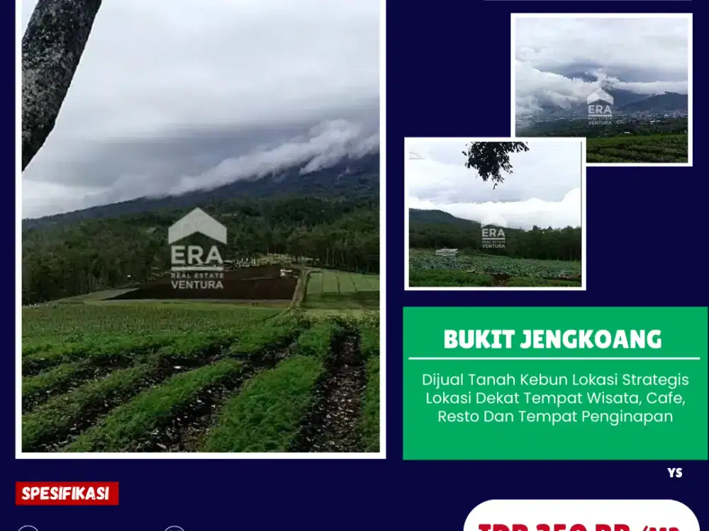 Dijual Tanah Lokasi Strategis Dekat Tempat Wisata