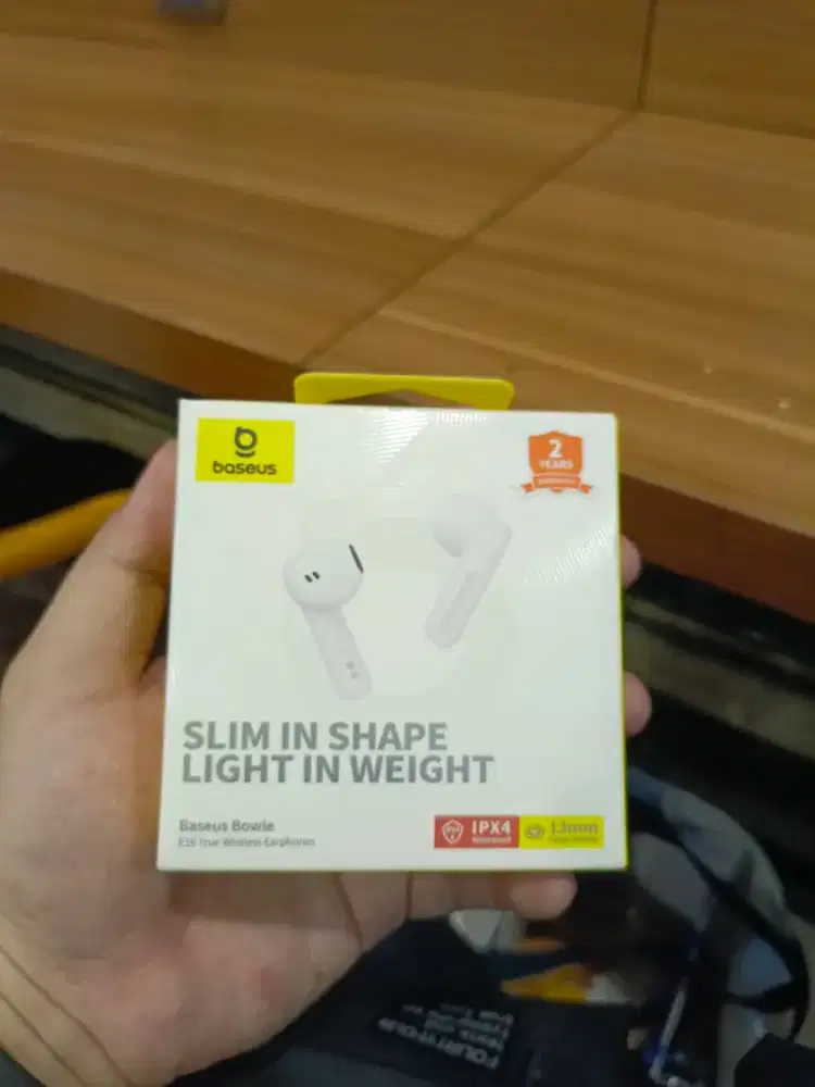 Earphones wireless baseus bowie e16 new segel