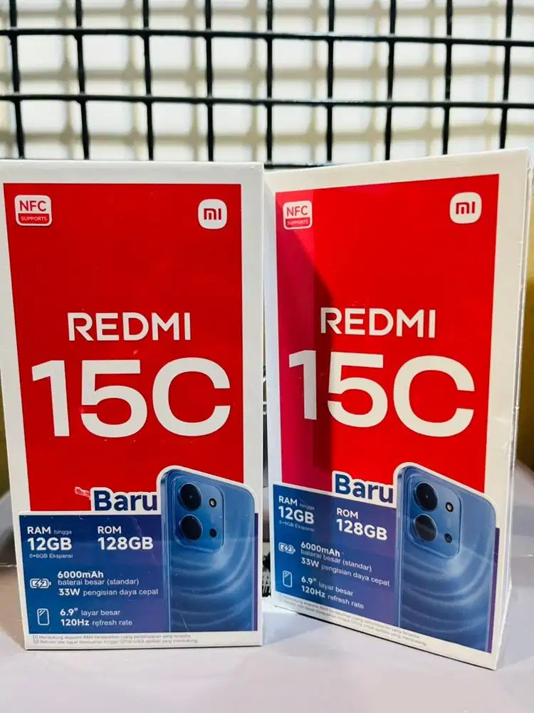 REDMI 15C 6/128GB TERBARU