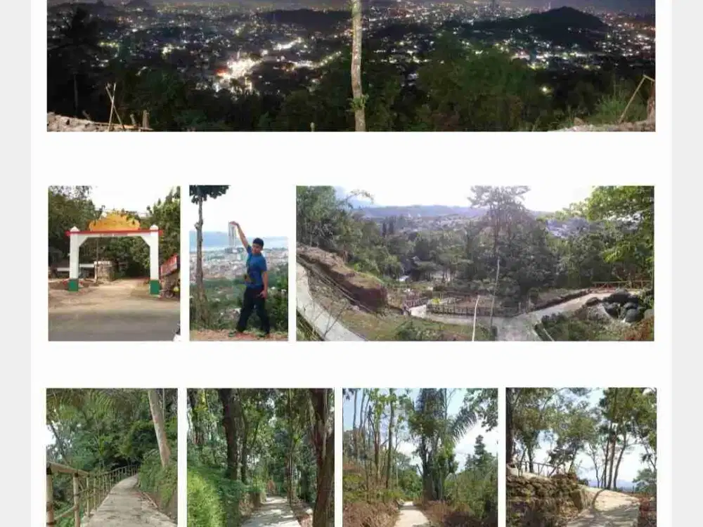 Dijual cepat murah tanah Bukit Gunung Kucing Tanjung Karang Bandar Lampung