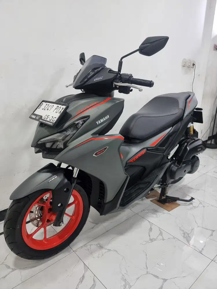 Yamaha New Aerox Turbo ABS Keyless YECVT 2025 bln 5 KM 1 RB