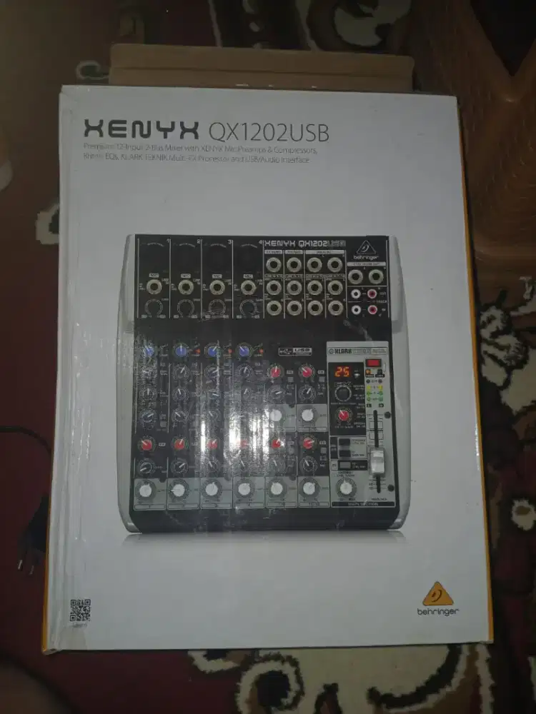 JUAL MIXER BEHRINGER XENYX QX1202USB