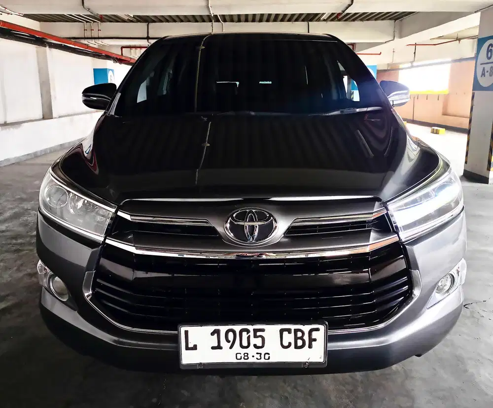 [KM: 47Rb] Toyota Innova Reborn V 2.4 Diesel 2019 Abu-Abu Matic / AT !