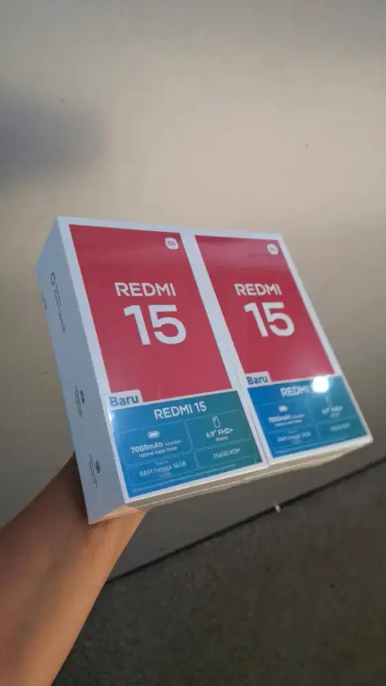 REDMI 15 8/256 SEGEL RESMI